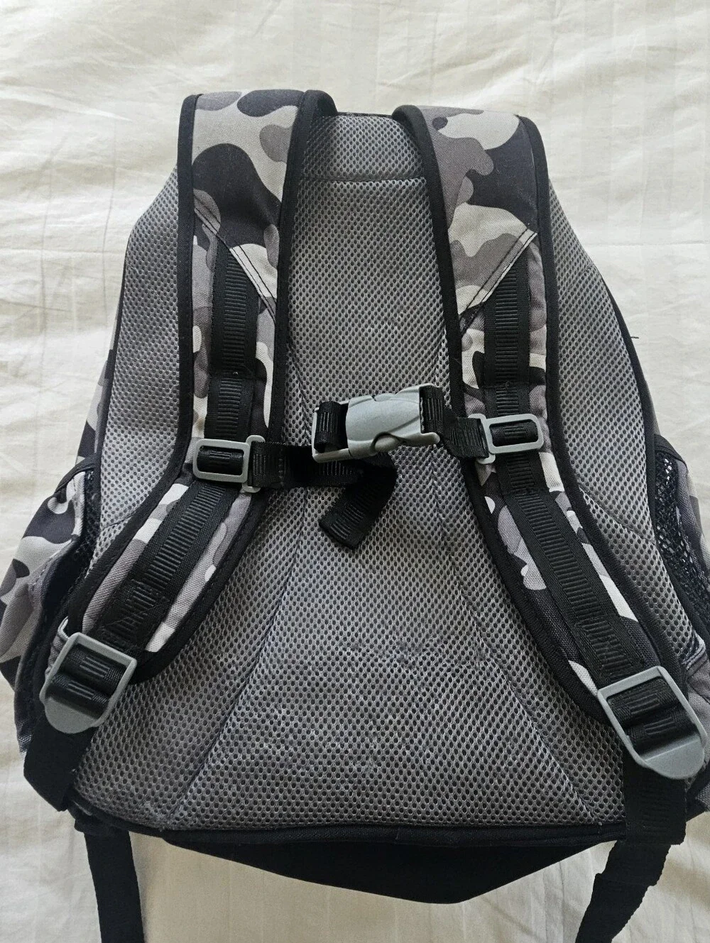 Pottery Barn Kids Mackenzie Backpack In Classic Camouflage Black & Gray, Large